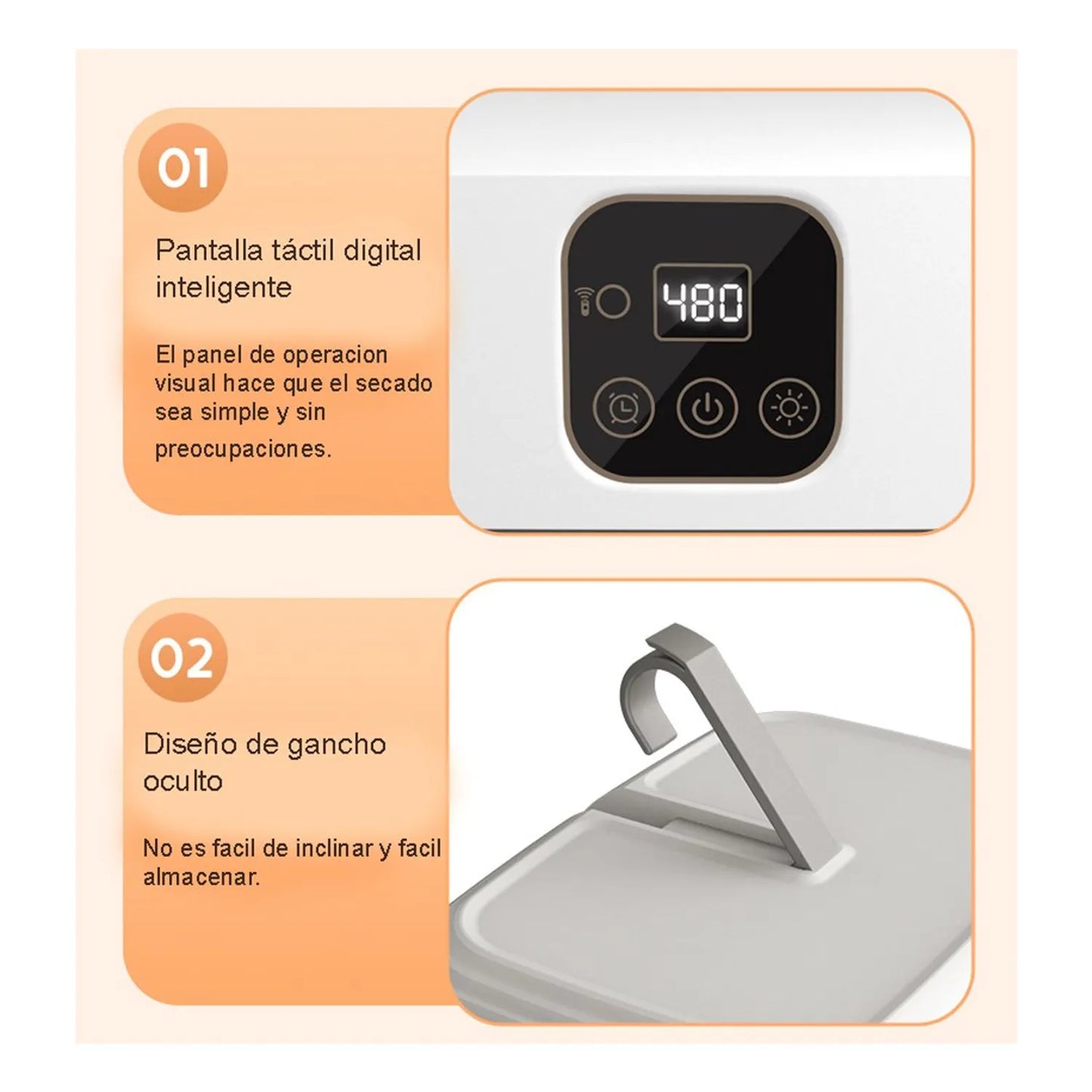 EasyDry™ Secadora de ropa portátil.