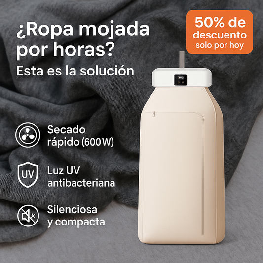 EasyDry™  Secadora de ropa portátil.
