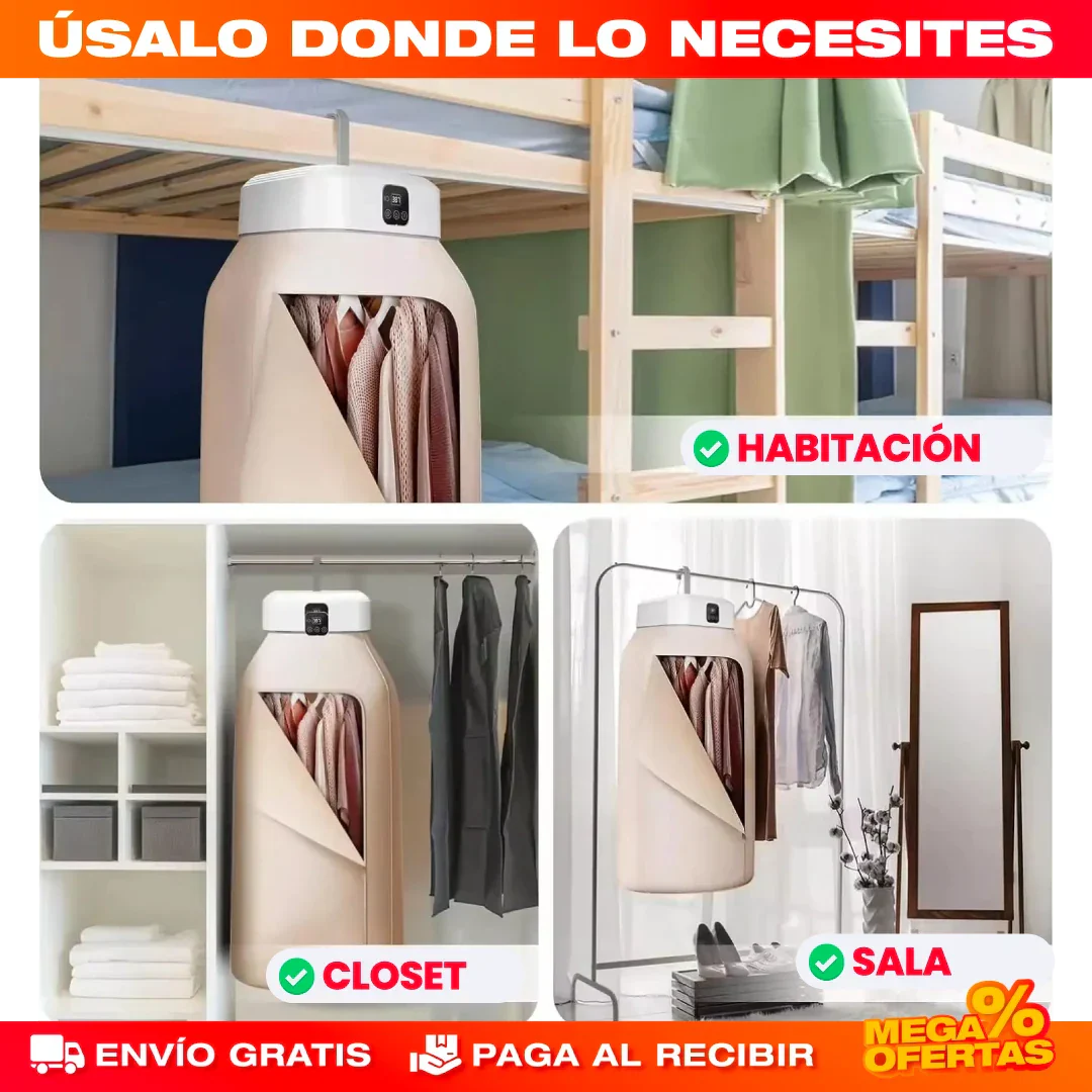 EasyDry™  Secadora de ropa portátil.
